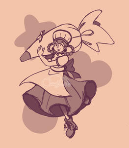Patisserie Peach Sketch 2024