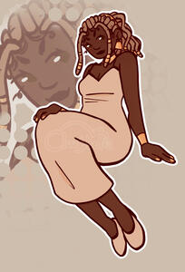 Art fight 2025 || OC by @RainbowFlamingoo