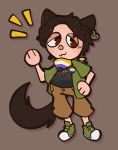 Birthday present 2025 || OC by @wolvsap